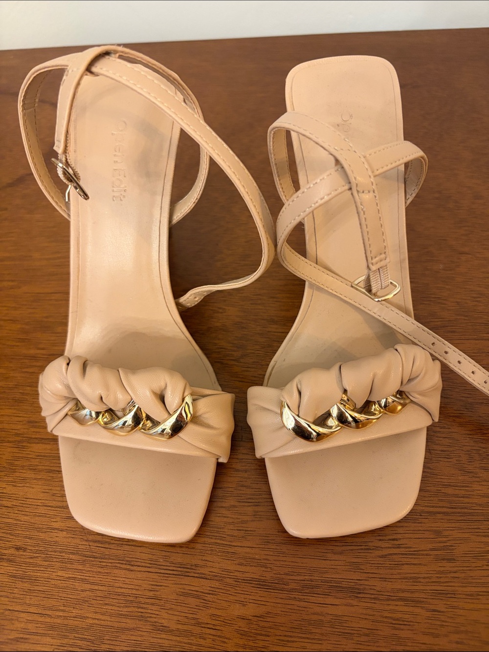 Open Edit Nude Heels - size 7